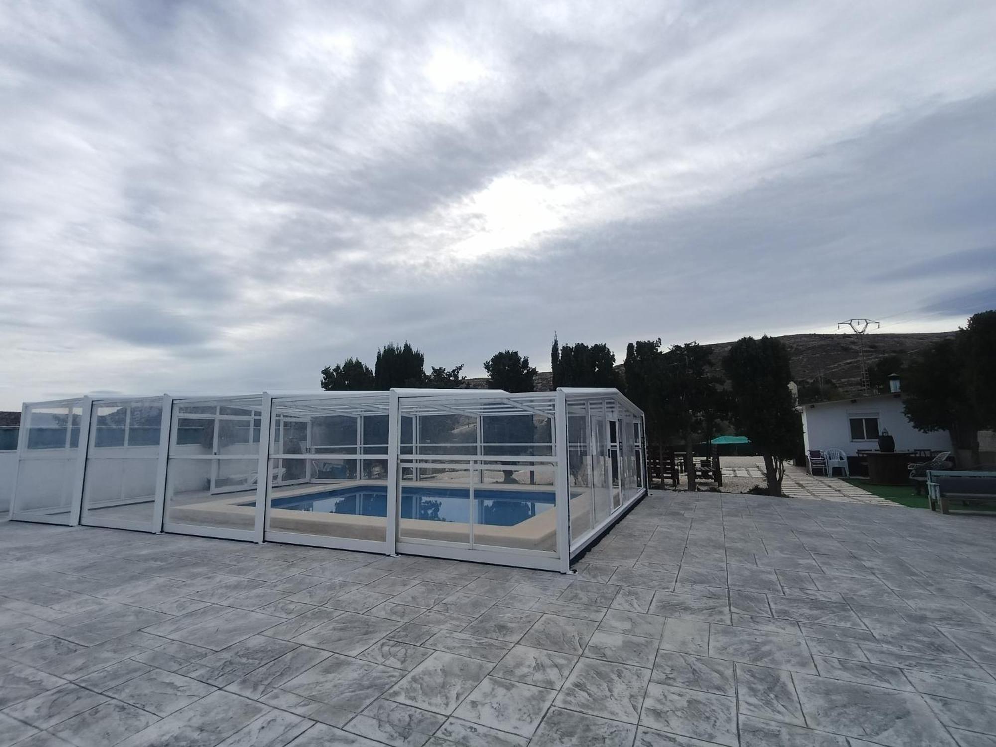 Casa Rural Con Piscina Climatizada Y Barbacoa A 10 Km De Alicante Y Playas, 3000 M2 De Terreno Elche Bagian luar foto